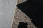 6 X 7.9 FT Moroccan Rug - Modern Abstract Design with Neutral Tones