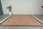 Handmade Custom Flat Woven Rug – Tuareg Style Moroccan Design