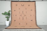 Handmade Custom Flat Woven Rug – Tuareg Style Moroccan Design