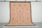 Handmade Custom Flat Woven Rug – Tuareg Style Moroccan Design