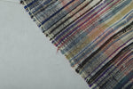 Handwoven Kilim 4.4 FT x 6.5 FT – Authentic Moroccan Wool Rug