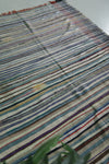 Handwoven Kilim 4.4 FT x 6.5 FT – Authentic Moroccan Wool Rug