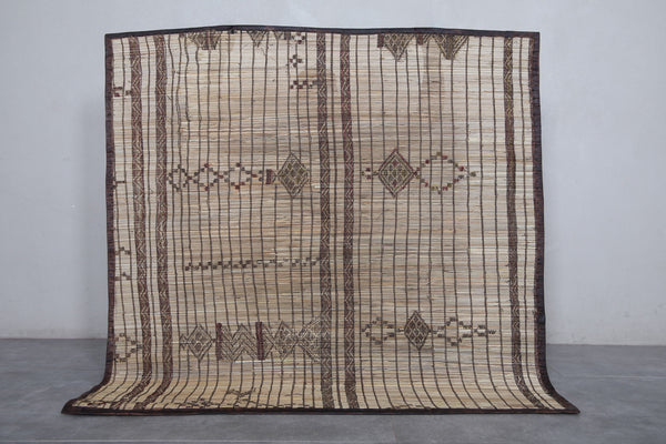 Square tuareg rug 4.4 X 4.4 Feet