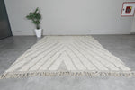 Handmade Moroccan Wool Rug | 8.5 FT X 10.4 FT with Geometric Design