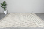 Handmade Moroccan Wool Rug | 8.5 FT X 10.4 FT with Geometric Design