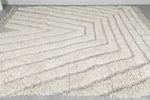 Handmade Moroccan Wool Rug | 8.5 FT X 10.4 FT with Geometric Design