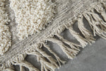Handmade Moroccan Wool Rug | 8.5 FT X 10.4 FT with Geometric Design