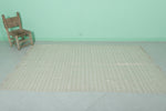 Handwoven Kilim 4.5 FT x 7.2 FT – Authentic Moroccan Rug with Traditional Design
