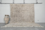 Hand-Knotted Moroccan rug - Custom rug - Wool rug