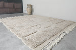 Hand-Knotted Moroccan rug - Custom rug - Wool rug