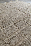 Hand-Knotted Moroccan rug - Custom rug - Wool rug