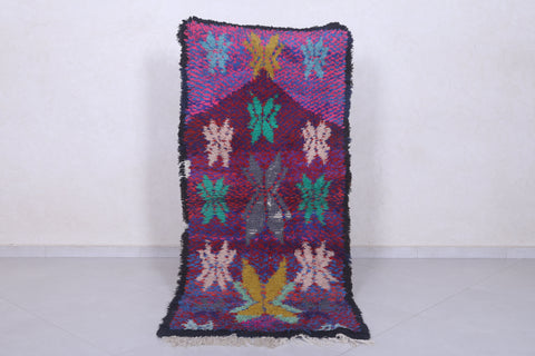 Moroccan berber rug 2.7 X 6.1 Feet