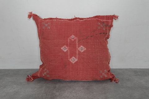 Handwoven Moroccan Kilim Pillow – 16.1 inches x 17.7 inches
