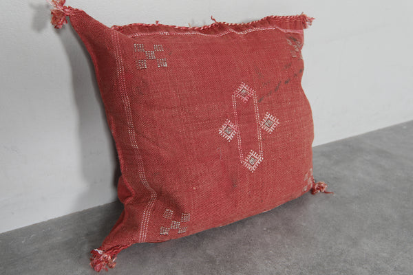 Handwoven Moroccan Kilim Pillow – 16.1 inches x 17.7 inches