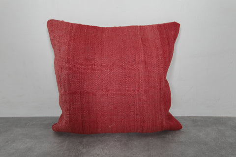 Handwoven Moroccan Kilim Pillow Cover – 19.6 inches x 20.4 inches