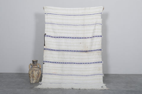 Berber Wedding Blanket,  3.9 FT X 6.2 FT