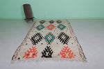 Vintage Berber Moroccan Area Rug - 5.3 FT X 10.3 FT | Handmade Tribal Decor