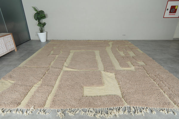 Custom Moroccan Rug - Handmade Wool Carpet - Contemporary Geometric Design