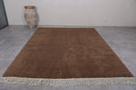 Classic Custom size Brown Moroccan Rug