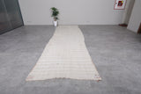 Long flatwoven moroccan runner rug - 4.7 FT X 16.1 FT