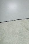 Large Moroccan Rug 10.3 X 14.5 FT - Minimalist Ivory Design