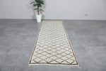 Moroccan runner rug 2.9 X 8.6 Feet