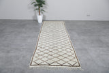 Moroccan runner rug 2.9 X 8.6 Feet