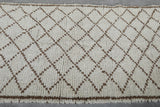 Moroccan runner rug 2.9 X 8.6 Feet