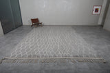 Moroccan Rug 10.1 X 14.2 Feet - Large Handmade Wool Carpet