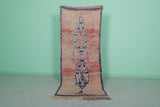 Runner Handmade Vintage Moroccan Rug | 3 FT X 7.5 FT