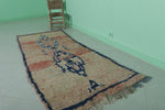 Runner Handmade Vintage Moroccan Rug | 3 FT X 7.5 FT