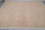 Custom Size Light Brown Moroccan Rug