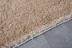 Custom Size Light Brown Moroccan Rug