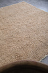 Custom Size Light Brown Moroccan Rug