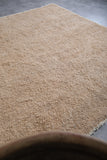 Custom Size Light Brown Moroccan Rug