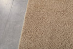 All Beige Custom Moroccan Rug