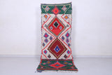 Moroccan berber rug 3 X 7.5 Feet