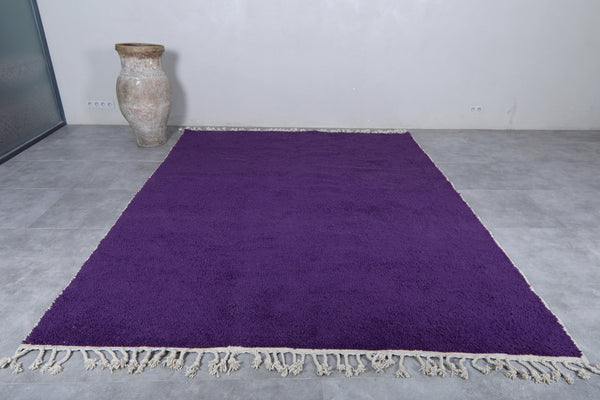 Custom purple Moroccan rug – Stylish and elegant design