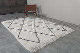 5.4 X 8.3 FT Moroccan Rug - Authentic Beni Ourain Diamond Pattern