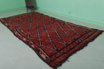 Long Hallway berber moroccan rug 4.6 FT X 9.8 FT