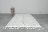 Moroccan Wool Rug 5 x 7.9 ft - Handwoven Dotted Design