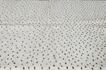Moroccan Wool Rug 5 x 7.9 ft - Handwoven Dotted Design