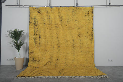 Yellow Moroccan Area Rug - Handwoven Berber Rug