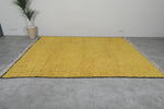 Yellow Moroccan rug 8.6 ft x 10.6 ft