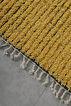 Yellow Moroccan Area Rug - Handwoven Berber Rug