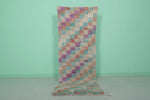 Handmade Berber Colorful Moroccan Rug | 2.7 FT X 7.5 FT