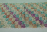 Handmade Berber Colorful Moroccan Rug | 2.7 FT X 7.5 FT