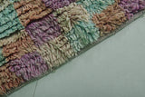Handmade Berber Colorful Moroccan Rug | 2.7 FT X 7.5 FT