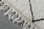 Beni Ourain Moroccan Rug 4.6 x 7.8 ft - Handmade Wool Carpet
