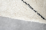 Large Beni Ourain Rug 6.9 x 9.3 ft - Moroccan Wool Carpet